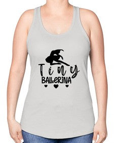 Tiny ballerina 203# - ballet -Racerback Tank