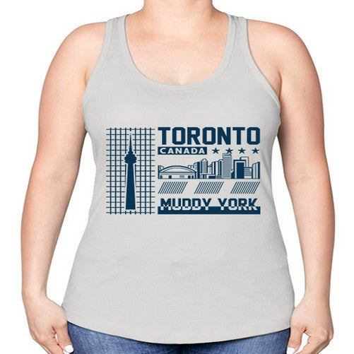 Toronto 2007# - cities -Racerback Tank