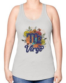 Virgo 133# - virgo -Racerback Tank