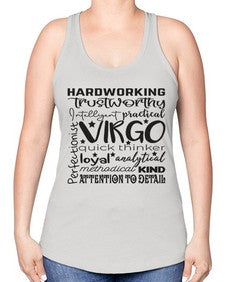 Virgo 574# - virgo -Racerback Tank