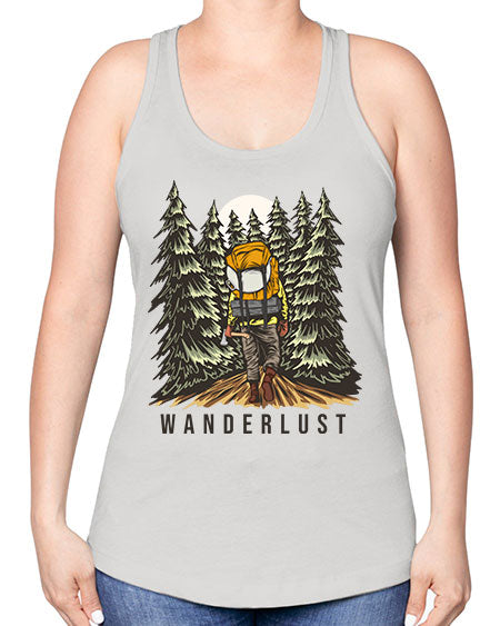 Wanderlust 2# - nature -Racerback Tank