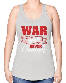 War War never changes 53# - video games -Racerback Tank