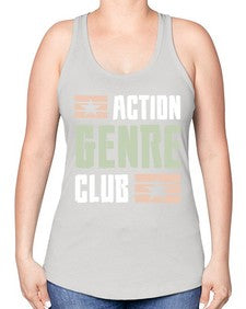 action genre club 59# - video games -Racerback Tank