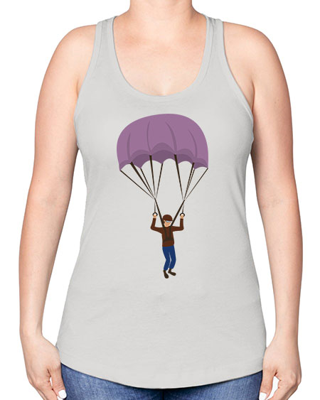 all in one 10# - parachute -Racerback Tank
