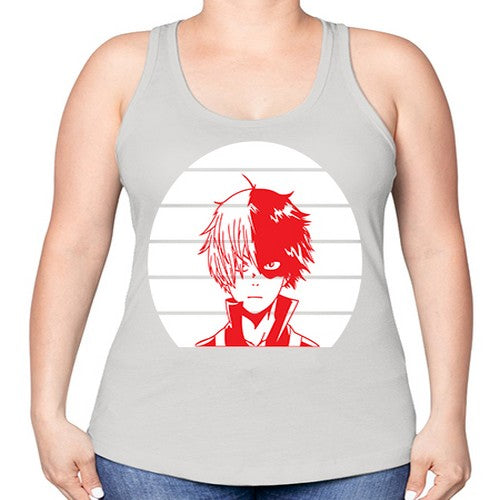 anime art 195# - anime -Racerback Tank