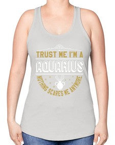 aquarius 87# - aquarius -Racerback Tank