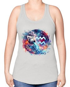 aquarius 90# - aquarius -Racerback Tank