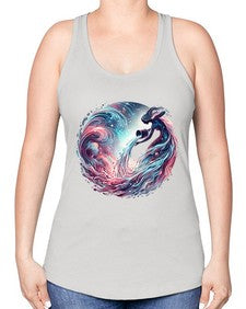 aquarius 91# - aquarius -Racerback Tank