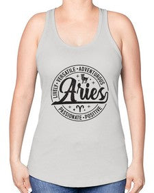 aries 102# - aries -Racerback Tank