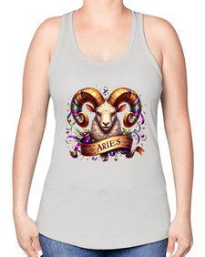 aries 136# - aries -Racerback Tank