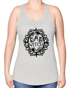 bad witch 52# - witch -Racerback Tank
