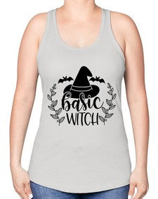 basic witch 50# - witch -Racerback Tank