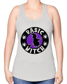 basic witch 51# - witch -Racerback Tank