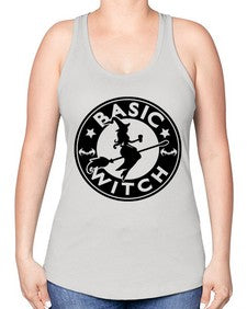 basicwitch 54# - witch -Racerback Tank