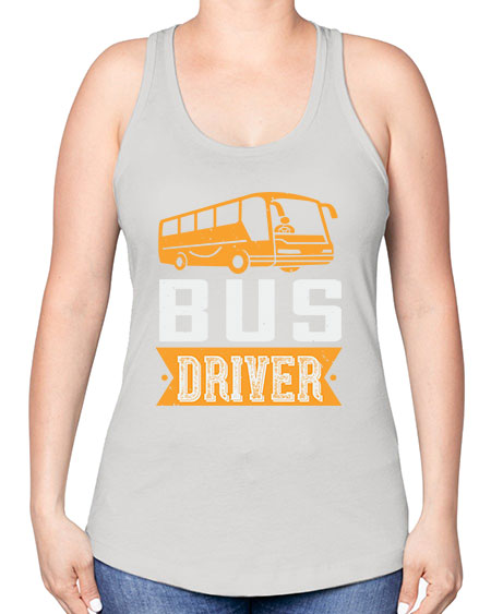 bus driver Style 641# - Bus Driver -Racerback Tank