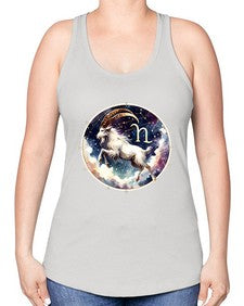 capricorn 211# - capricorn -Racerback Tank