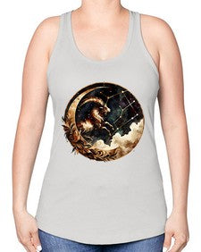 capricorn 212# - capricorn -Racerback Tank