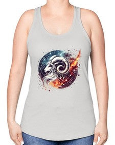 capricorn 213# - capricorn -Racerback Tank