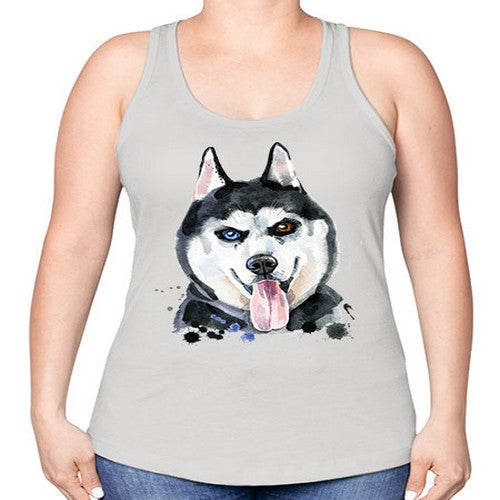 dog 103# - dogs -Racerback Tank