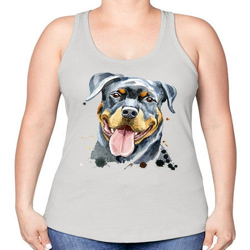 dog 109# - dogs -Racerback Tank