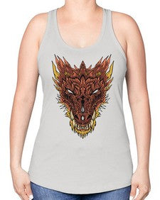 dragon 176# - dragon -Racerback Tank