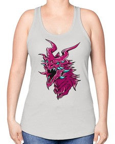 dragon 177# - dragon -Racerback Tank