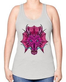 dragon 178# - dragon -Racerback Tank