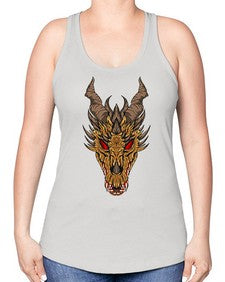 dragon 179# - dragon -Racerback Tank
