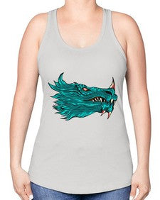 dragon 186# - dragon -Racerback Tank