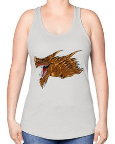 dragon 187# - dragon -Racerback Tank