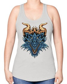 dragon 189# - dragon -Racerback Tank