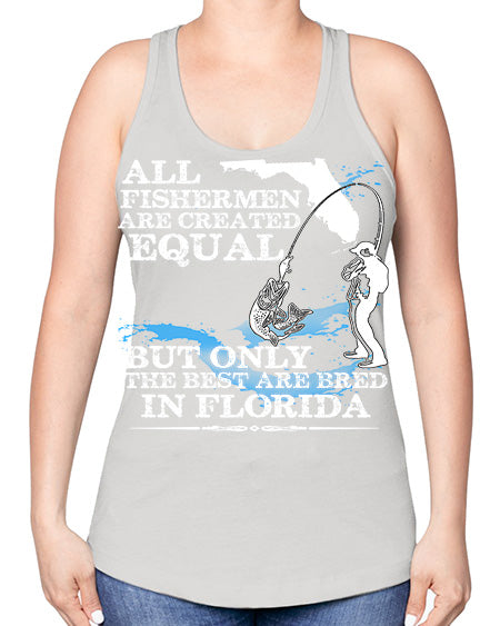 fishing 21# - shark-fish -Racerback Tank
