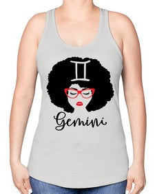 gemini 235# - gemini -Racerback Tank