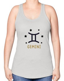 gemini 241# - gemini -Racerback Tank