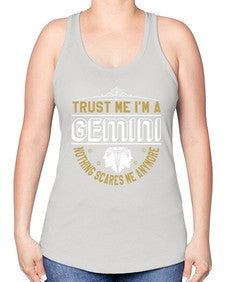 gemini 245# - gemini -Racerback Tank
