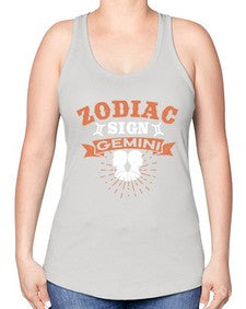gemini 246# - gemini -Racerback Tank
