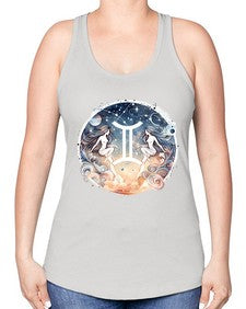 gemini 247# - gemini -Racerback Tank