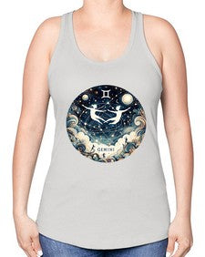 gemini 249# - gemini -Racerback Tank
