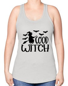 good witch 36# - witch -Racerback Tank