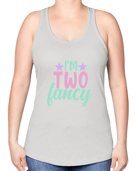 im two fancy Style 121# - kids -Racerback Tank