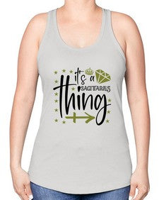 its a sagittarius thing 271# - sagittarius -Racerback Tank