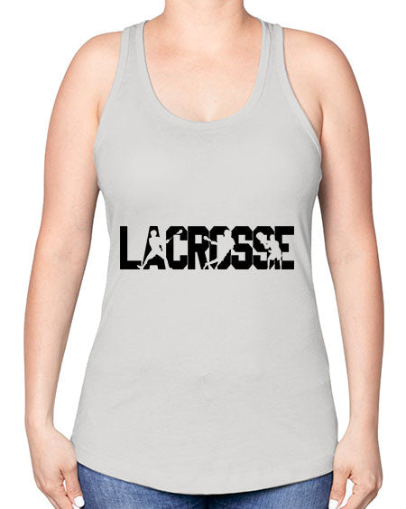 lacrosse 1# - lacrosse -Racerback Tank