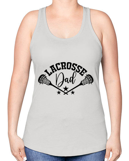 lacrosse dad 8# - lacrosse -Racerback Tank