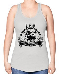 leo 17# - leo -Racerback Tank