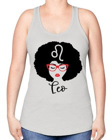 leo 298# - leo -Racerback Tank