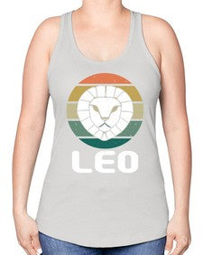 leo 299# - leo -Racerback Tank