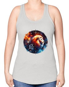 leo 300# - leo -Racerback Tank