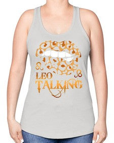 leo king 296# - leo -Racerback Tank