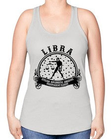 libra 25# - libra -Racerback Tank