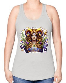 libra 316# - libra -Racerback Tank